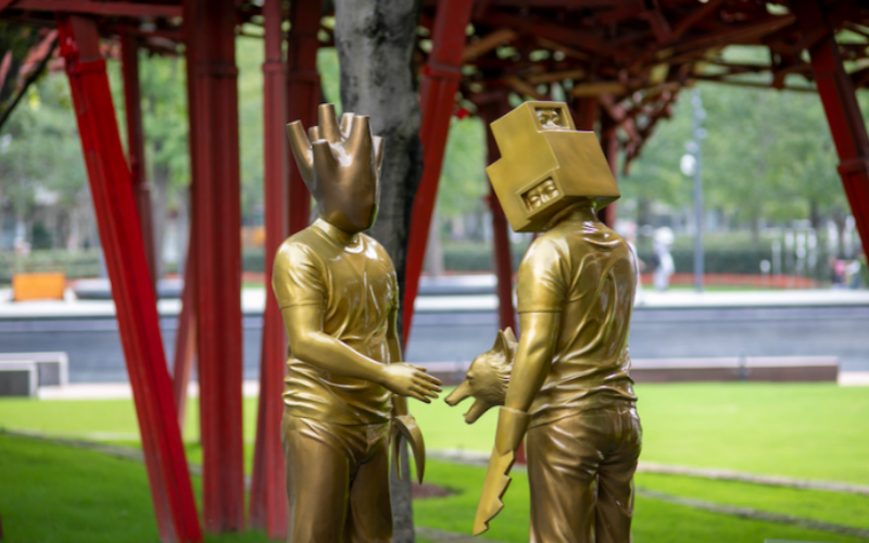 靜安國際雕塑展開啟“空間進(jìn)化”:走進(jìn)開放的公園美術(shù)館