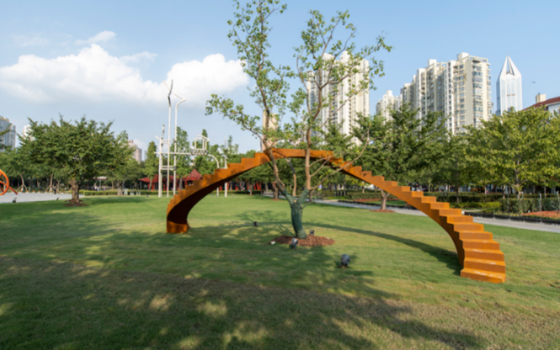靜安國(guó)際雕塑展開(kāi)啟“空間進(jìn)化”：走進(jìn)開(kāi)放的公園美術(shù)館(圖4)