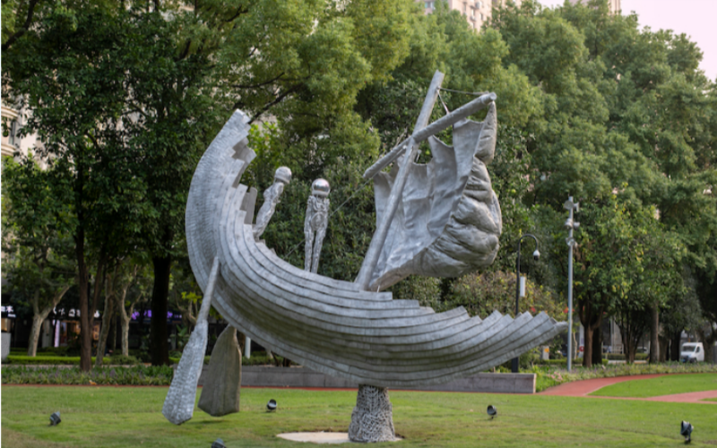 靜安國(guó)際雕塑展開(kāi)啟“空間進(jìn)化”：走進(jìn)開(kāi)放的公園美術(shù)館(圖9)