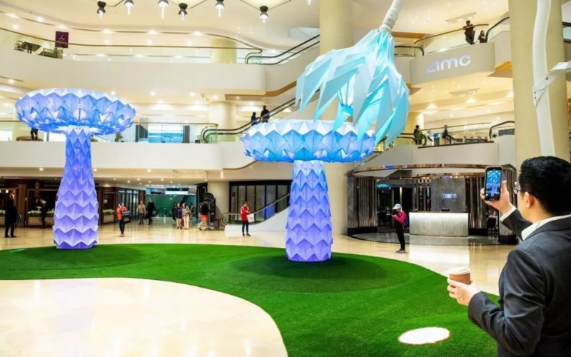 這些極具創(chuàng)意的商場美陳案例(圖24)
